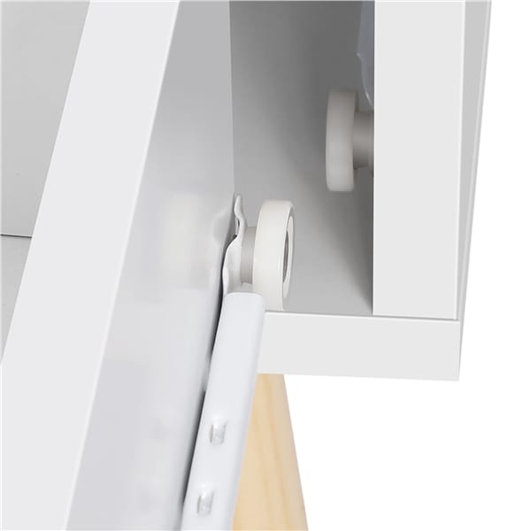 Dvi modernios, baltos spalvos spintelės - Image 7