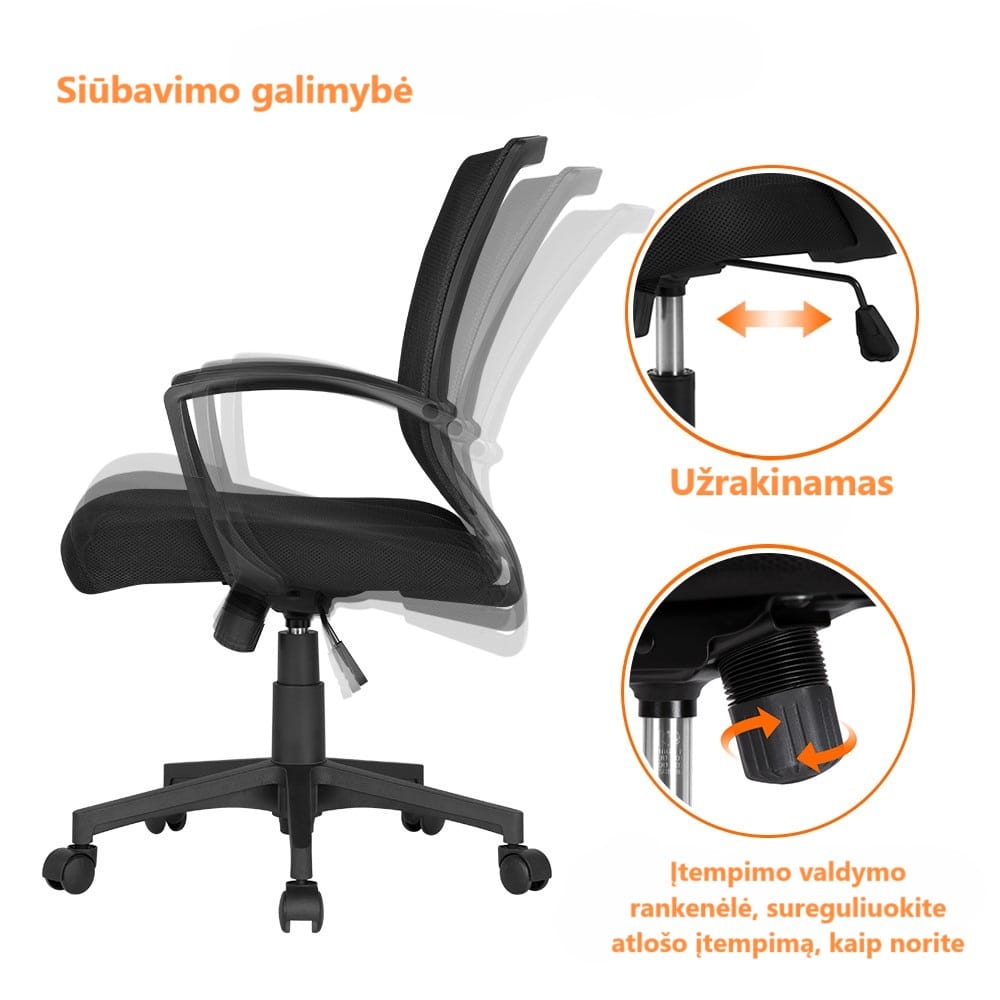Ergonomiška kėdė - Image 4