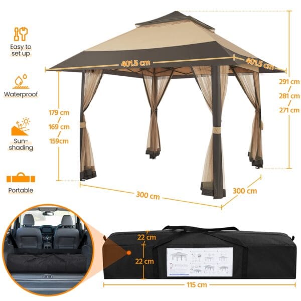 Paviljonas palapinė - Image 3