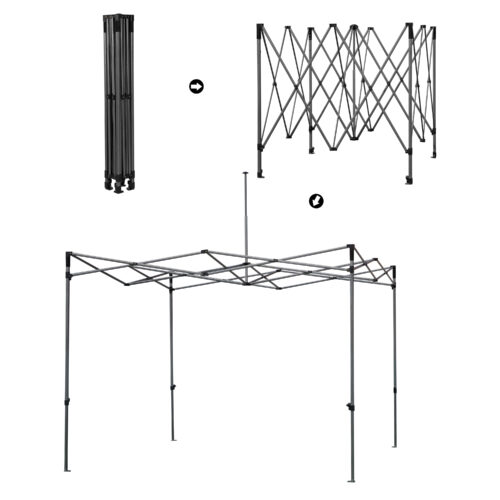 Balta Palapinė 3 x 3m - Image 6