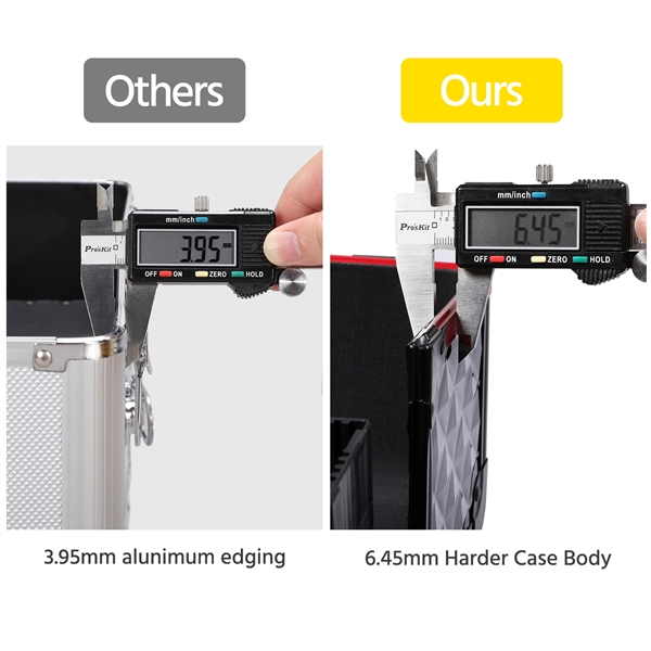 Kosmetikos ir juvelyrinių dirbinių juodas dėklas - Image 9