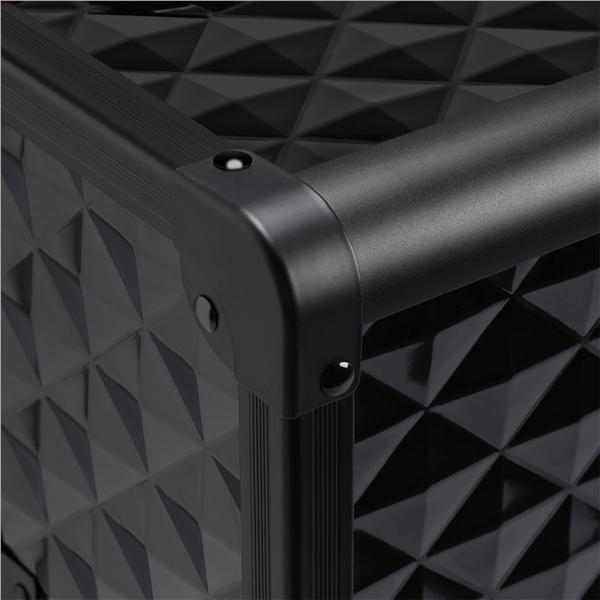 Kosmetikos ir juvelyrinių dirbinių juodas dėklas - Image 12