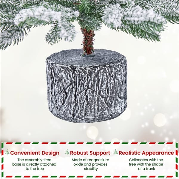 68cm Dirbtinė Kalėdų eglutė su LED ir sniego efektu - Image 8