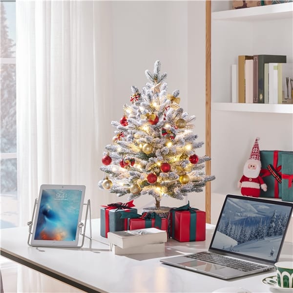 68cm Dirbtinė Kalėdų eglutė su LED ir sniego efektu - Image 15