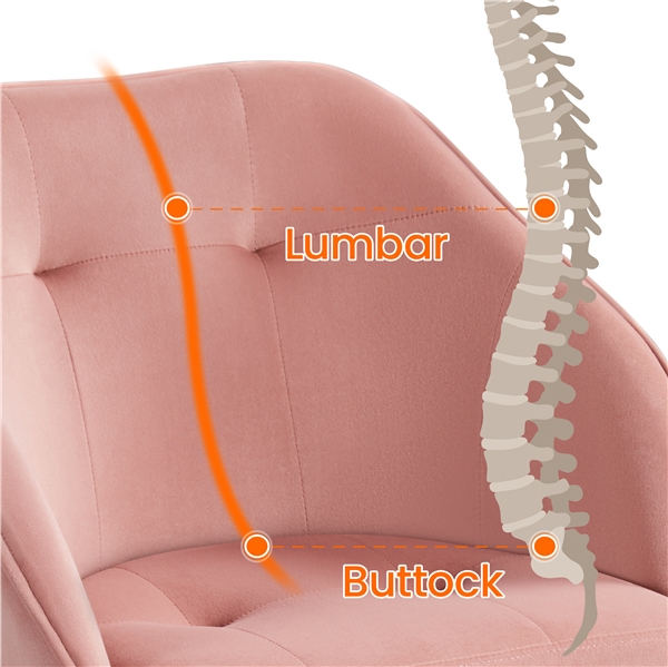 Aksominė kėdė 360° - Image 7