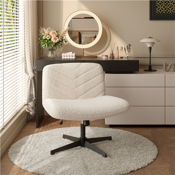 „Boucle“ pasukama stalo kėdė be porankių - Image 9