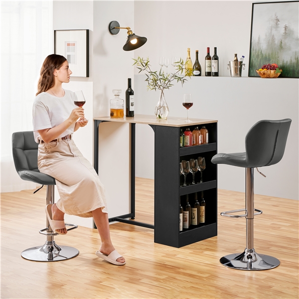 2 reguliuojamo aukščio baro kėdės - Image 8