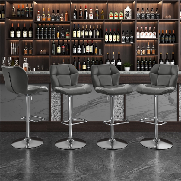 2 reguliuojamo aukščio baro kėdės - Image 9