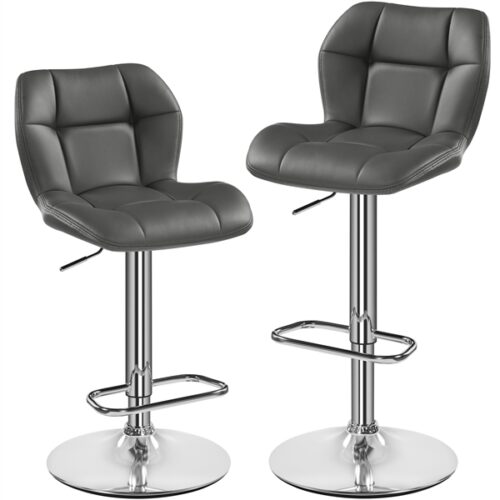 2 reguliuojamo aukščio baro kėdės