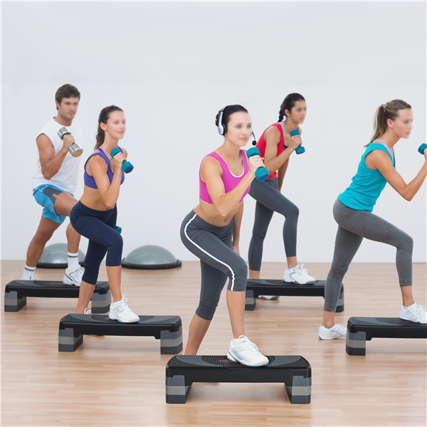 Aerobikos stepas / laiptelis – 3 aukščio lygiai 250kg - Image 10